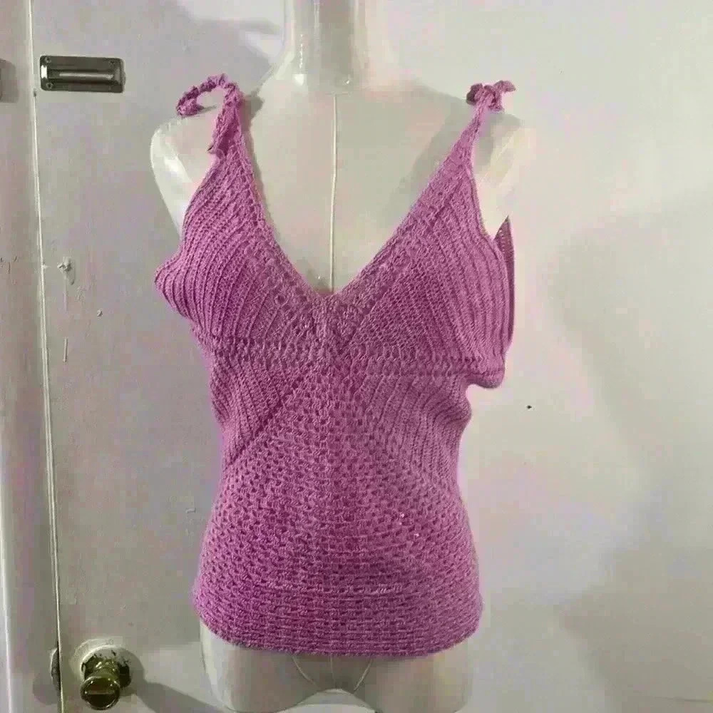 Pink Croquet tank top size‎ S